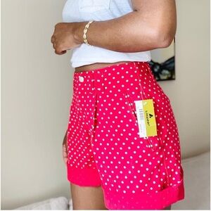 VINTAGE Red Polk Dot Liz Shorts
